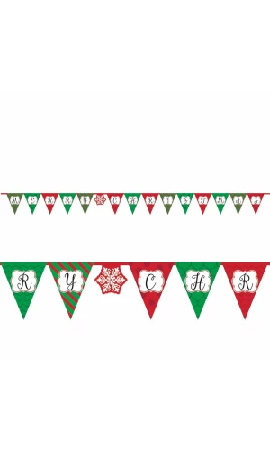 Christmas Flag Banner - 3.81m