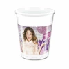 Violetta Plastic Cups 200ml - 8pk