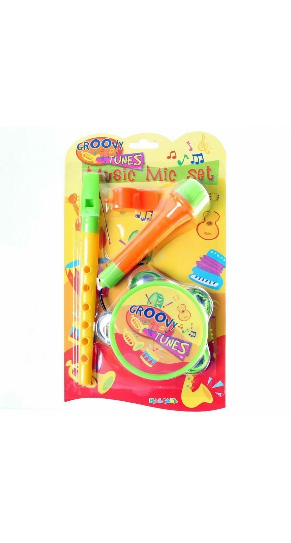 Groovy Music Mic Set 4pcs - For Age 3+ Years