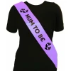 Mum To Be Purple Sash