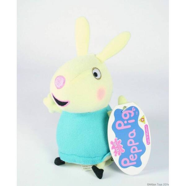 Peppa Pig Rebecca Rabbit Plush Soft Toy with Sounds 7 "
