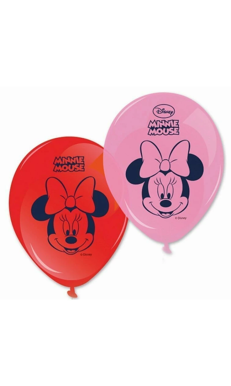 Disney Minnie Mouse 11 inches  Printed Balloons  - 8pk