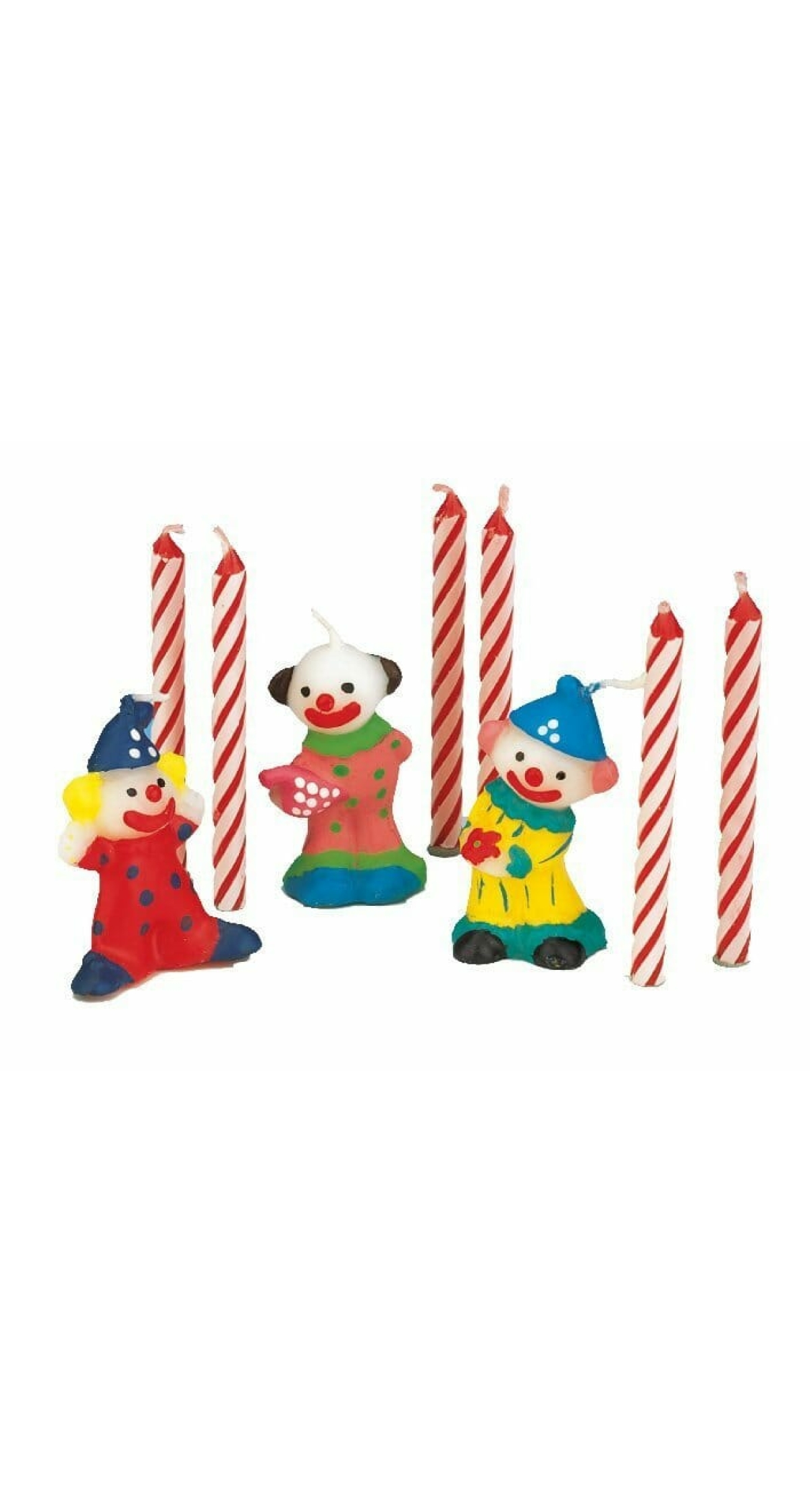Candles & Mini Crown Figure Candles - 9pk