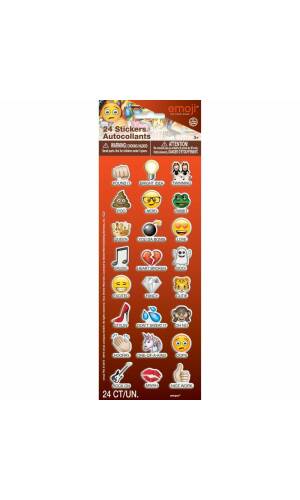 Emoji Sayings Puffy Sticker Sheet - 1pk
