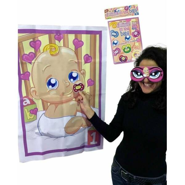 Pin The Dummy On The Baby - Baby Shower Game