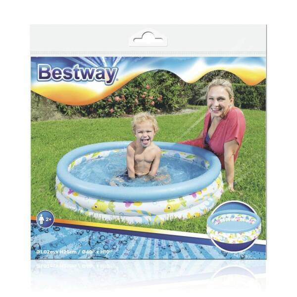 Bestway Ocean Life Swimming Pool 102x25cm (Online Only)