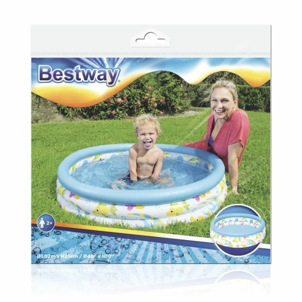 Bestway Ocean Life Swimming Pool 102x25cm (Online Only)