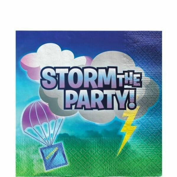 Fortnite Battle Royal Lunch Napkins 33cm x 33cm - 16pk