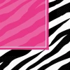 Zebra Luncheon Napkins 32.7cm x 32.7cm - 16pk