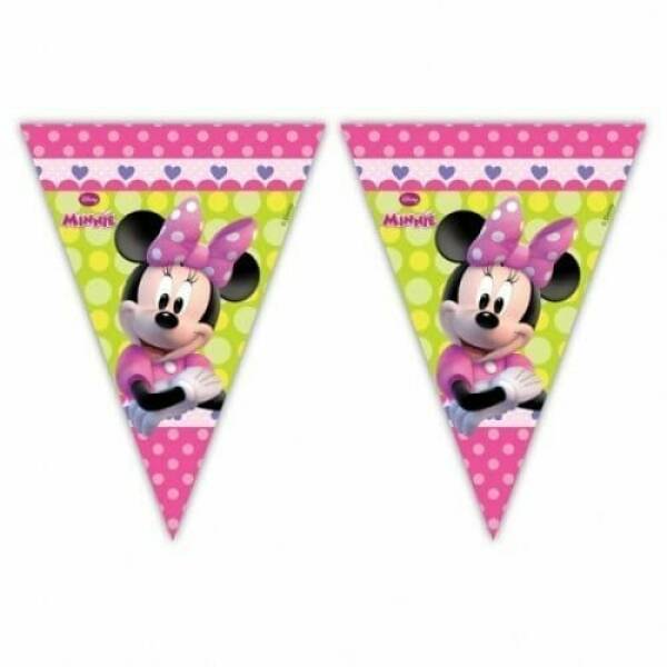 Minnie Happy Helpers Triangle Flag Banner ( 9 flags )  - 1pk