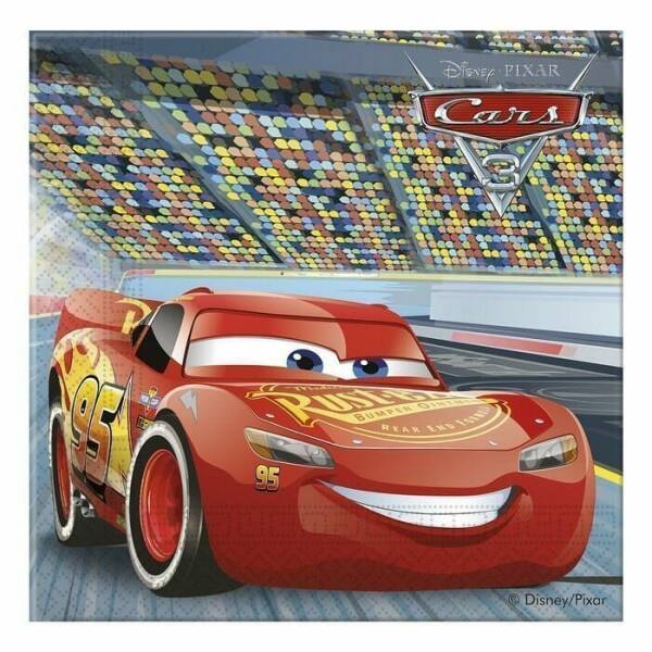 Cars 3 Two-ply Paper Napkins 33x33cm - 20pk