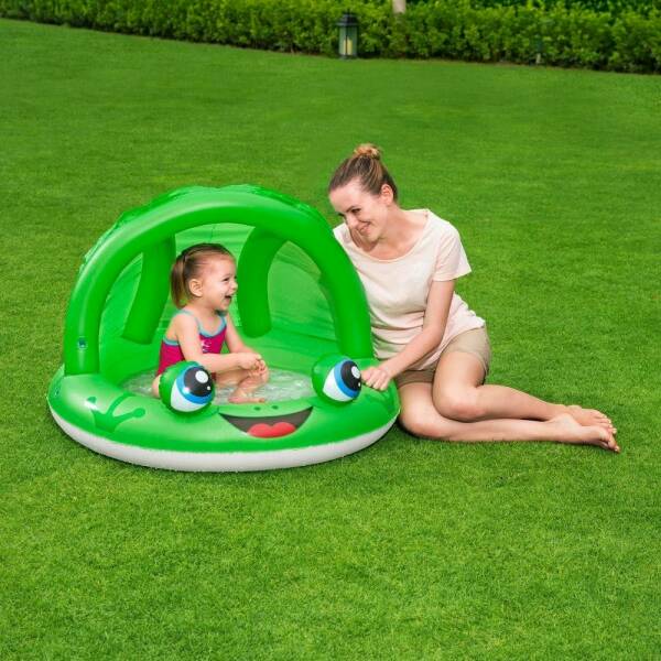 Bestway Paddling Pool Shaded Play Assorted 97x66cm (Online Only)