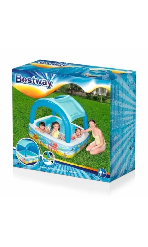 Bestway Canopy Play Pool 140x140x114cm for Age 2+ Years (Online Only)