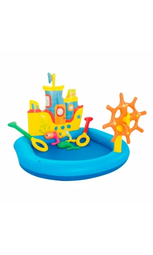 Bestway Inflatable Tug Boat Play Pool 140x130x104cm for Age 2+ Years (Online Only)