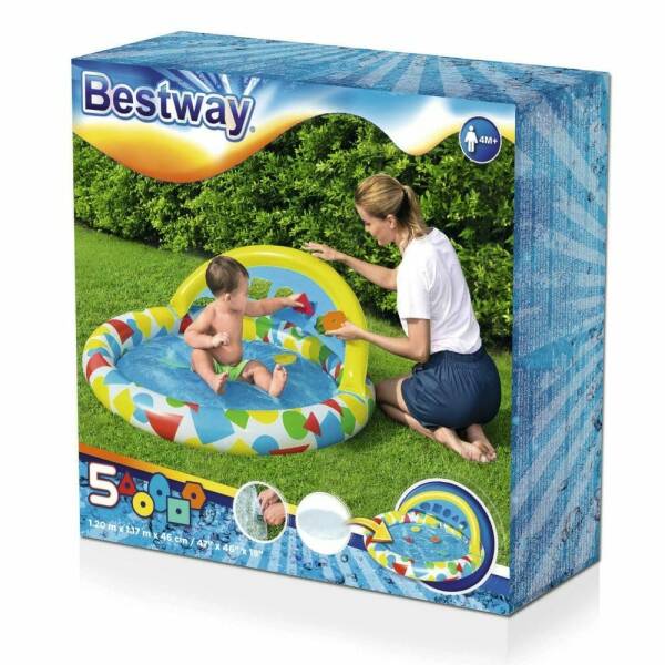 Bestway Paddling Pool Learning By Playing 120x117x46cm (Online Only)