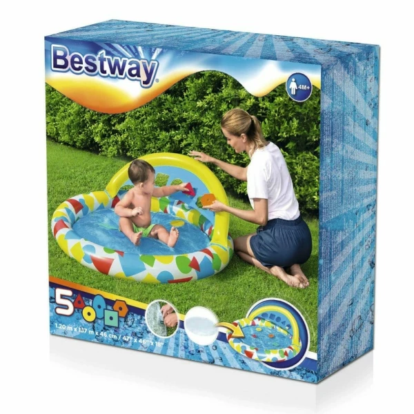 Bestway Paddling Pool Learning By Playing 120x117x46cm (Online Only)