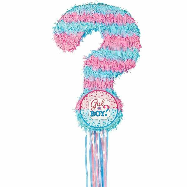 Gender Reveal Pull String Pinata - 55cm  x 40cm