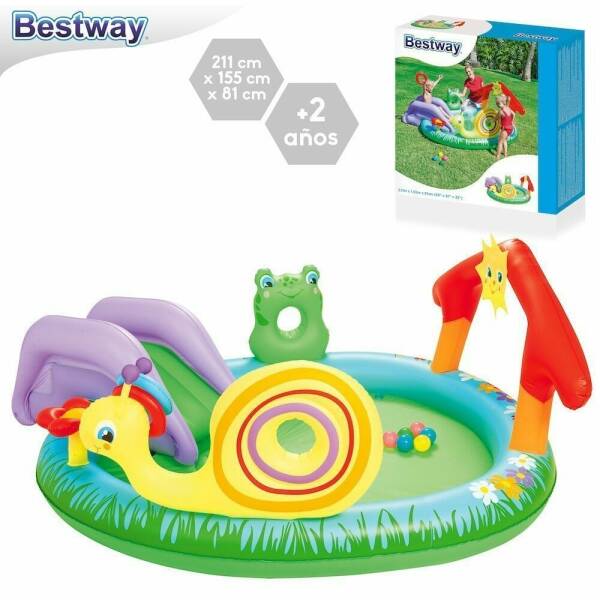 Interactive Play Pool 53055 - 211 X 155 X 81 cm