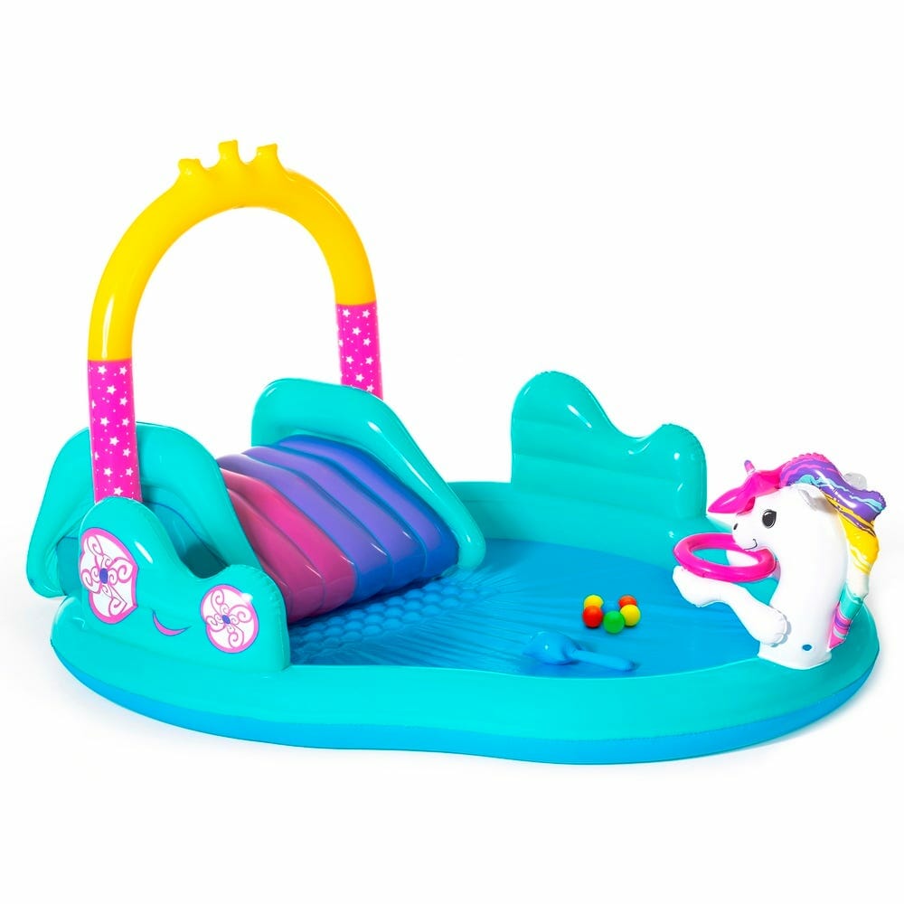 Bestway Magical Unicorn Carriage Play Center 274x198x137cm (Online Only)