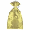 Gold Foil Cellophane Bags 5"x11" - 10pk