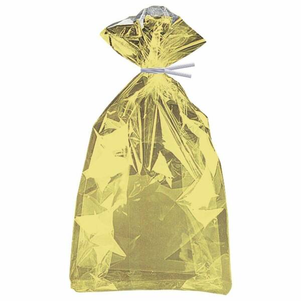 Gold Foil Cellophane Bags 5"x11" - 10pk