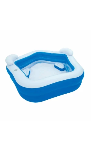 Bestway Pentagon Vinyl Family Fun Pool 213x207x68cm (Online Only)