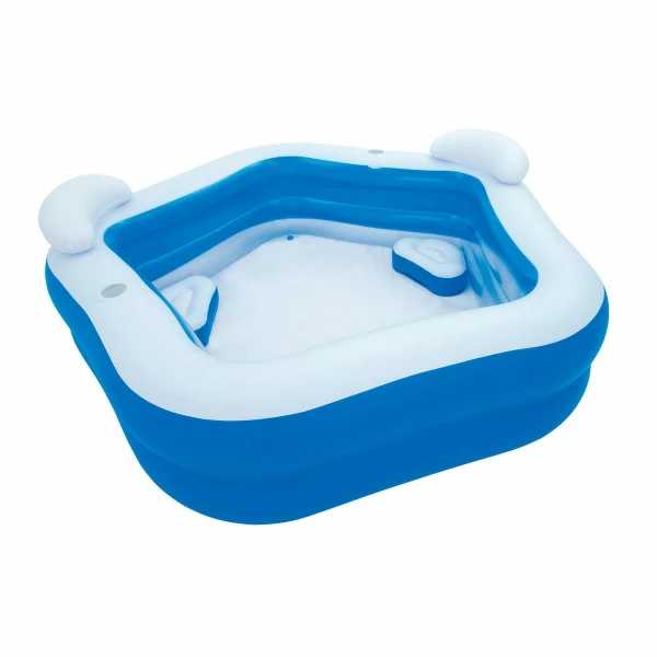 Bestway Pentagon Vinyl Family Fun Pool 213x207x68cm (Online Only)