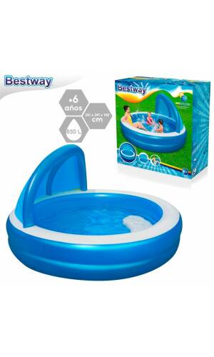 Bestway Family Pool Summer Days 241x241x140cm (Online Only)