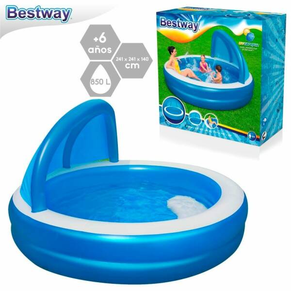 Bestway Family Pool Summer Days 241x241x140cm (Online Only)