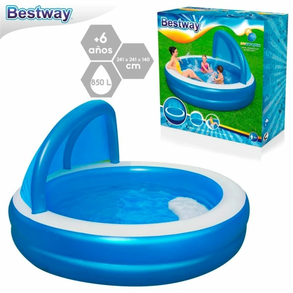 Bestway Family Pool Summer Days 241x241x140cm (Online Only)