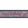 Sweet 16 Giant Sign Banner - 50cm x 165cm