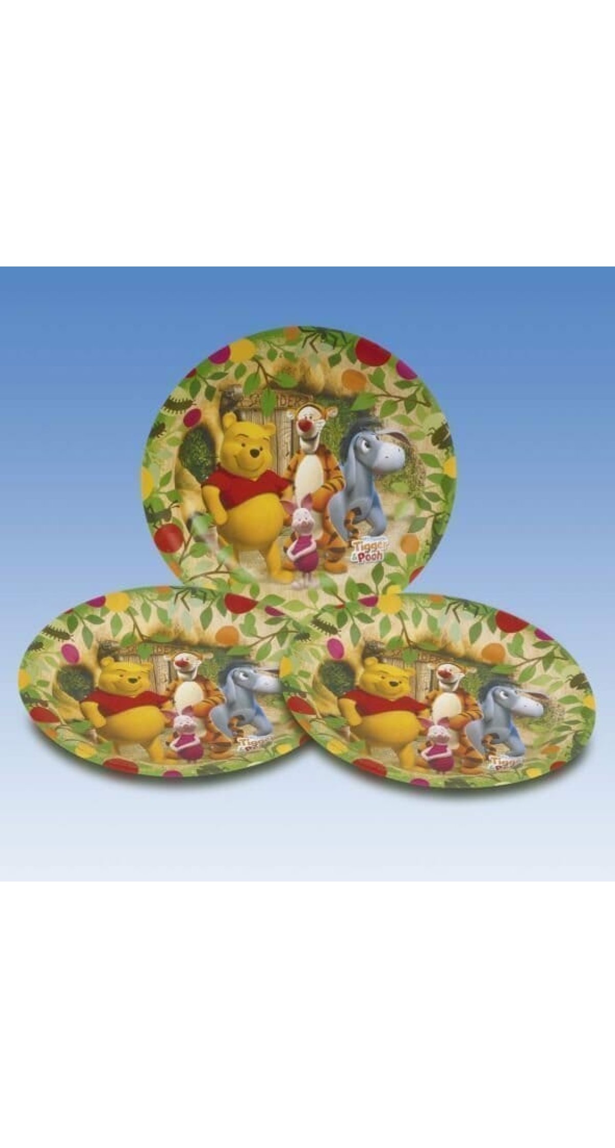 Winnie the Pooh Paper Plates 18cm - 8pk