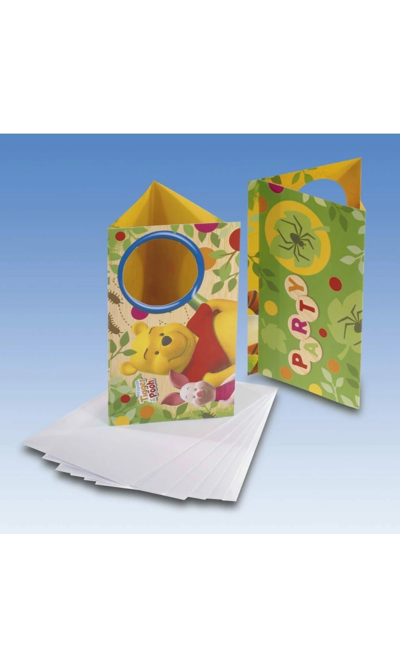 Winnie the Pooh Invitations - 6pk
