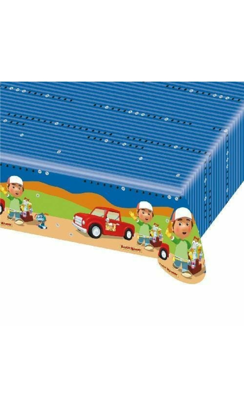 Handy Manny Pastic Tablecover - 1.80m x 1.20m