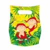 Safari Plastic Party Bags - 6pk