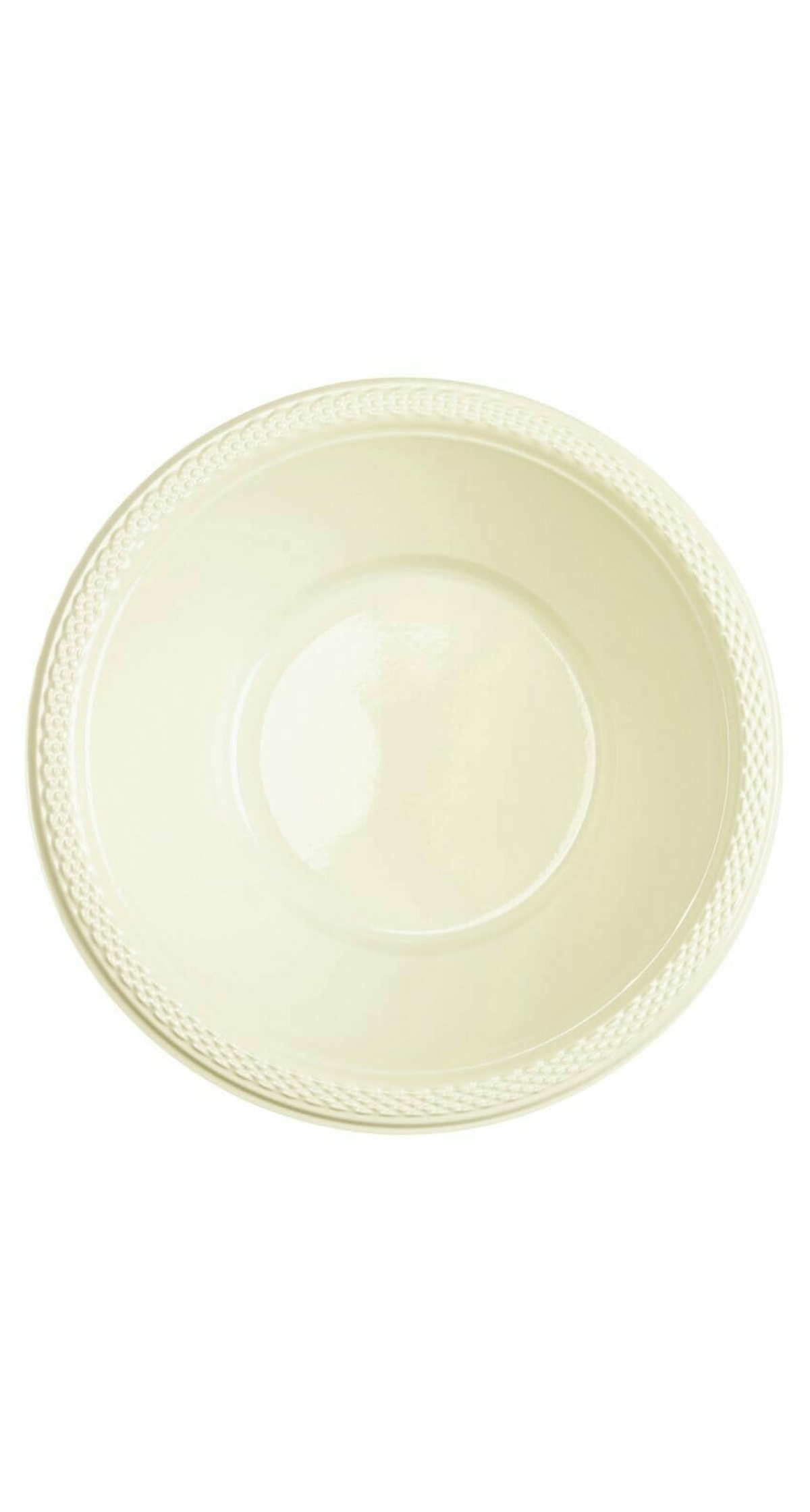 Vanilla Crème - 10 x Plastic Bowls 355ml