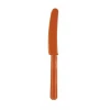 Orange Peel - 24 x Plastic Knives