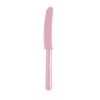 New Pink Reusable Plastic Knives - 10pk