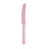 New Pink Reusable Plastic Knives - 10pk