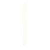 Frosty White Reusable Plastic Knives - 10pk