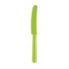 Kiwi Green Reusable Plastic Knives - 10pk