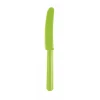 Kiwi Green Reusable Plastic Knives - 10pk