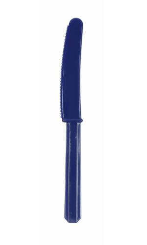Navy Flag Blue - 24 x Plastic Knives