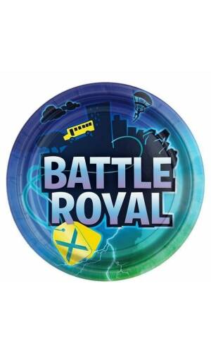 Fortnite Battle Royal Paper Plates 22.8cm - 8pk