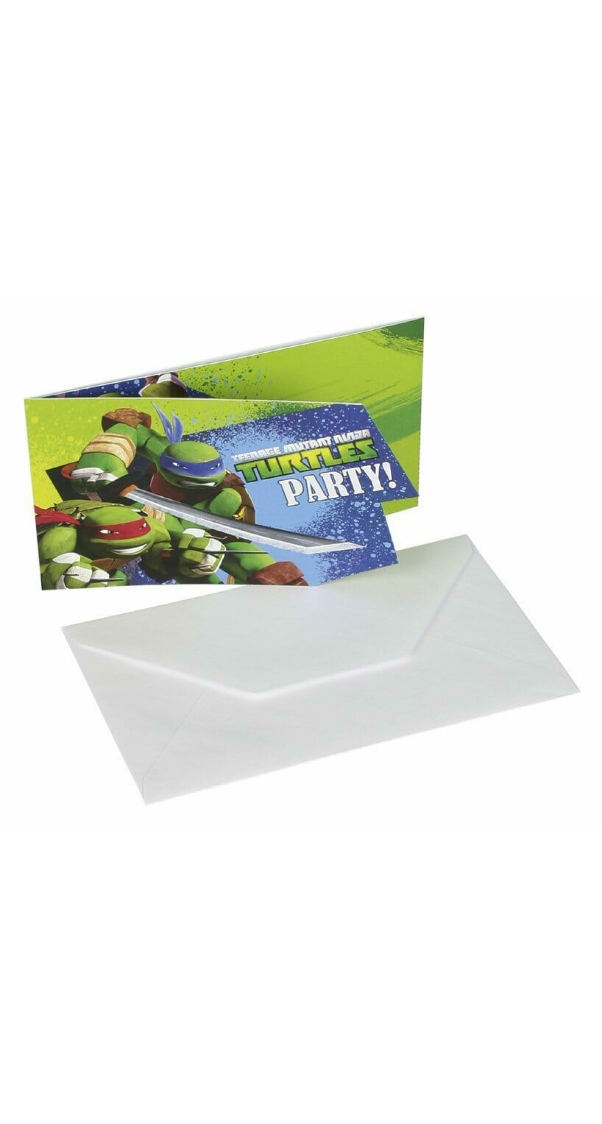 Teenage Mutant Ninja Turtles Invitations - 6pk