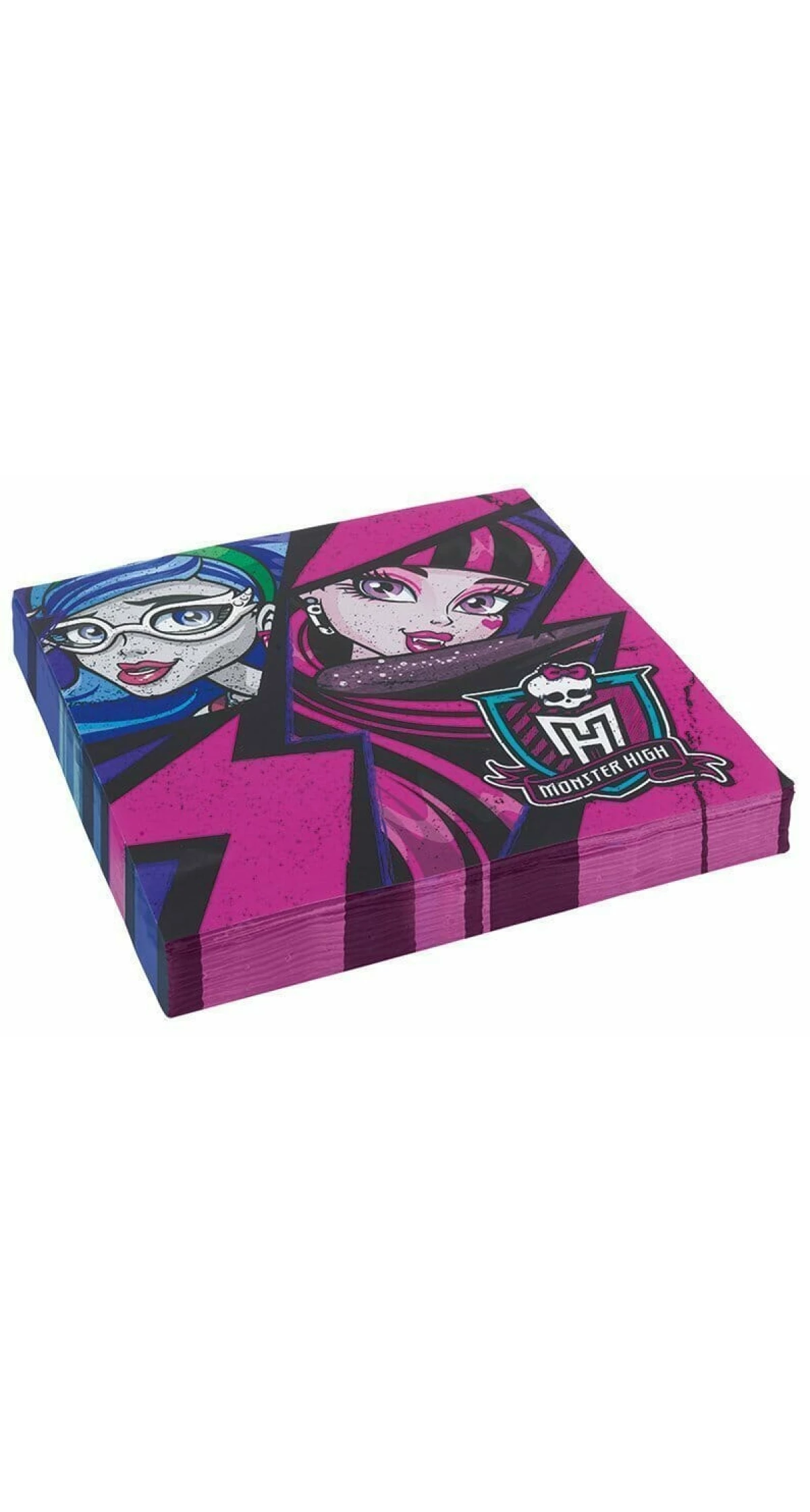 Monster High Napkins 32.7 cm x 32.7cm - 20pk