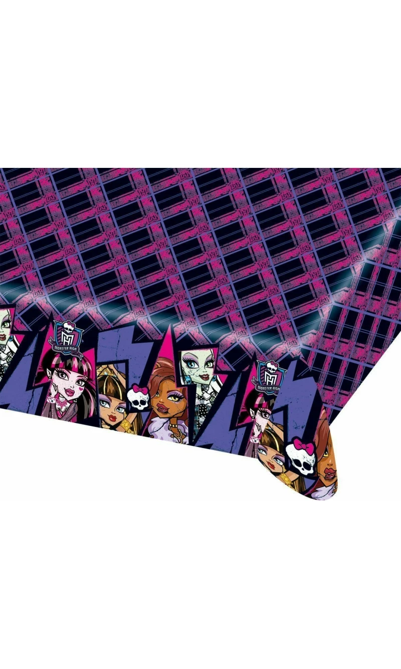 Monster High Plastic Tablecover - 1.8m x 1.20m