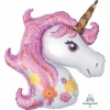 Magical Unicorn Super Shape Foil Balloon - 83 cm x 73 cm