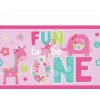 Fun To be One Plastic Tablecover - 137cm x 259cm