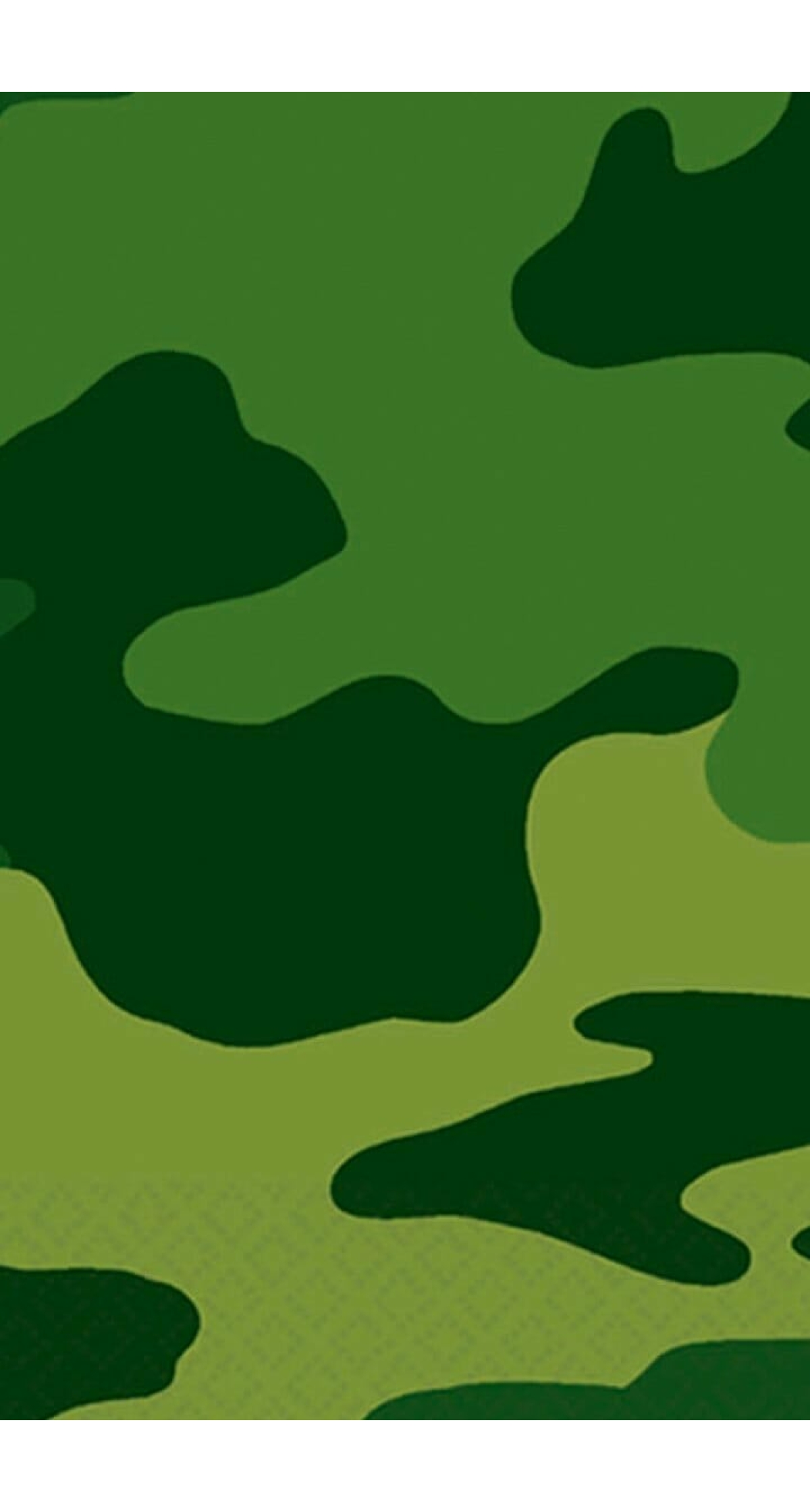 Camouflage Paper Tablecover - 137cm x 259cm